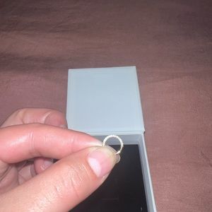 Mejuri Cartilage Pave Diamond Hoop